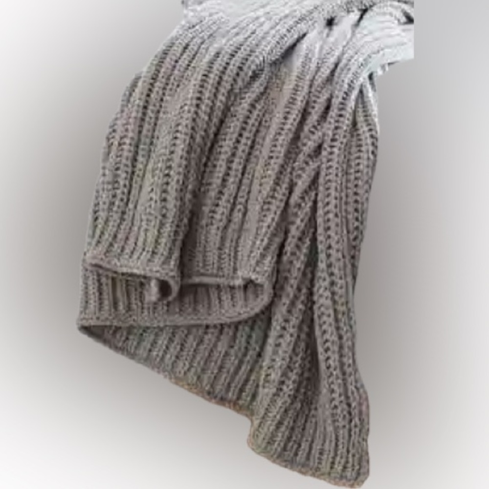 West Elm Chenille Rib Throw